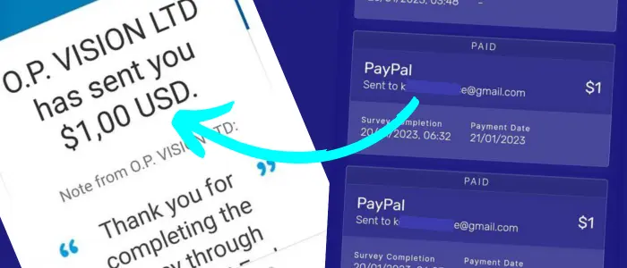 Surveytime Proof Of Payment