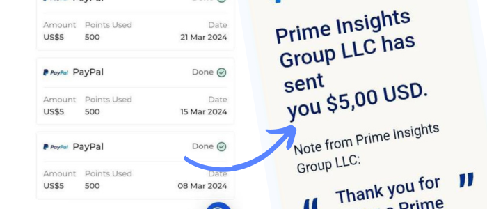 Prime Opinion Proof Of Payment From deguru