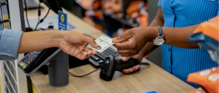 Capitec Cash Sent Withdrawal at PEP Stores