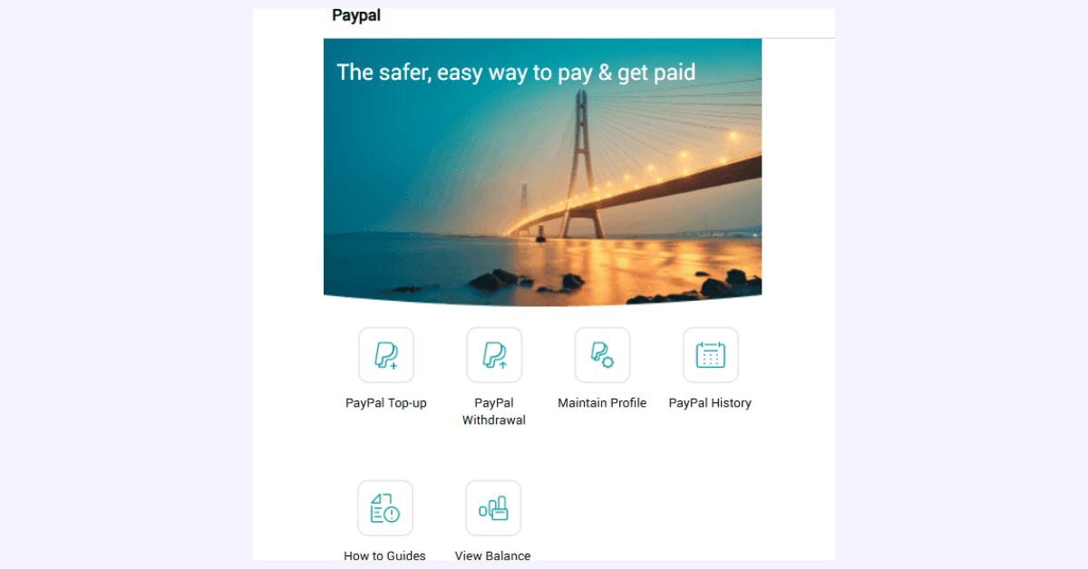 Link Your PayPal Account To FNB.
